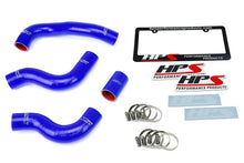 Load image into Gallery viewer, HPS Blue Reinforced Silicone Radiator Hose Kit Coolant for Nissan 84-89 300ZX 3.0L V6 Turbo / NA