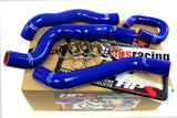 HPS Blue Reinforced Silicone Radiator Hose Kit Coolant for Chevy 08-10 Cobalt SS 2.0L Turbo