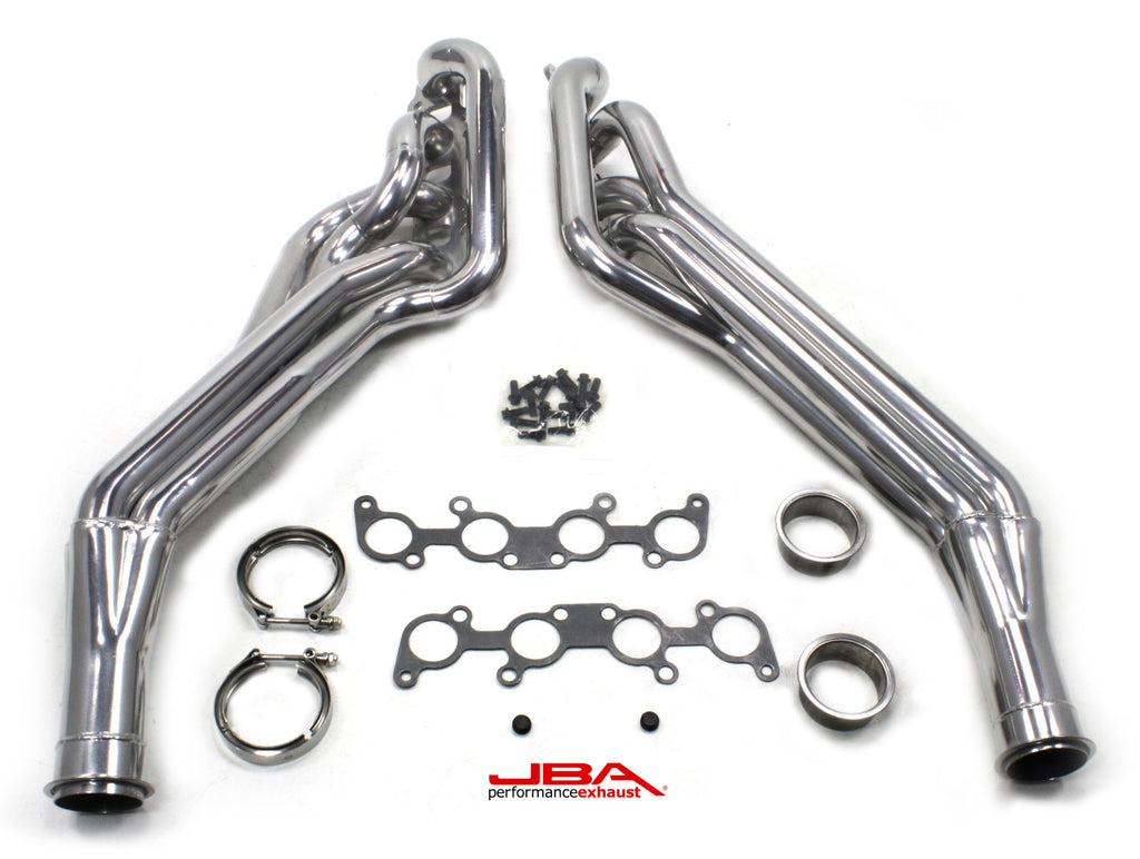 JBA Performance 15-22 Mustang  Long Tube 5.0L  Silver Ctd