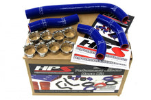 Load image into Gallery viewer, HPS Blue Reinforced Silicone Radiator Hose Kit Coolant for Honda 10-13 CRF250R