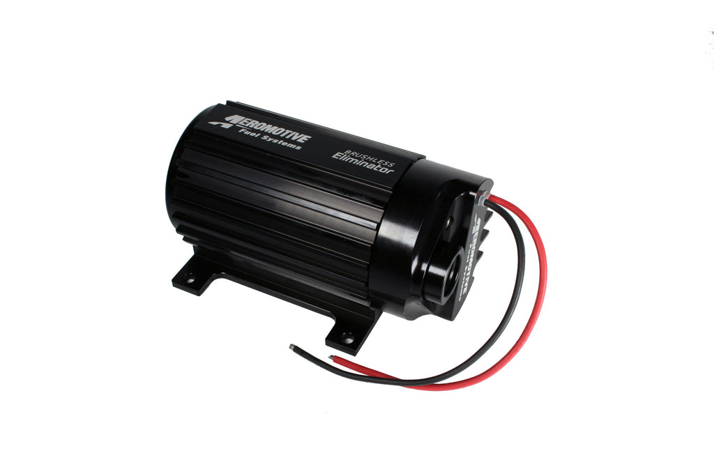 Aeromotive Variable Speed Controlled Fuel Pump, In-line, Signature Brushless, Eliminator-Series (Pump Sleeve Includes Mounting Provisions)