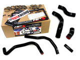 HPS Black Reinforced Silicone Radiator   Heater Hose Kit for Scion 13-16 FRS
