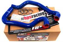 Load image into Gallery viewer, HPS Blue Reinforced Silicone Radiator Hose Kit Coolant for Ford 11-13 Fiesta 1.6L