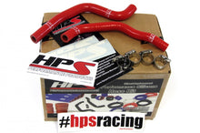 Load image into Gallery viewer, HPS Red Reinforced Silicone Radiator Hose Kit for Honda 96-99 CR80R 2 Stroke