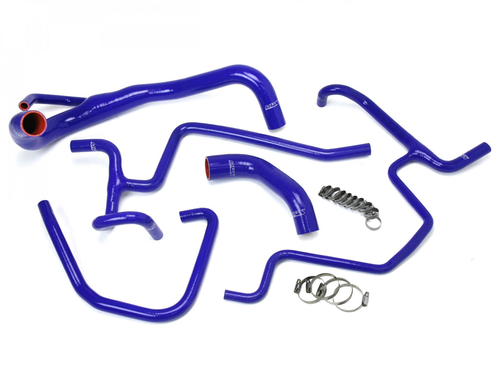 HPS Blue Reinforced Silicone Radiator   Heater Hose Kit Coolant for Dodge 11-18 Charger 5.7L V8 Pursuit