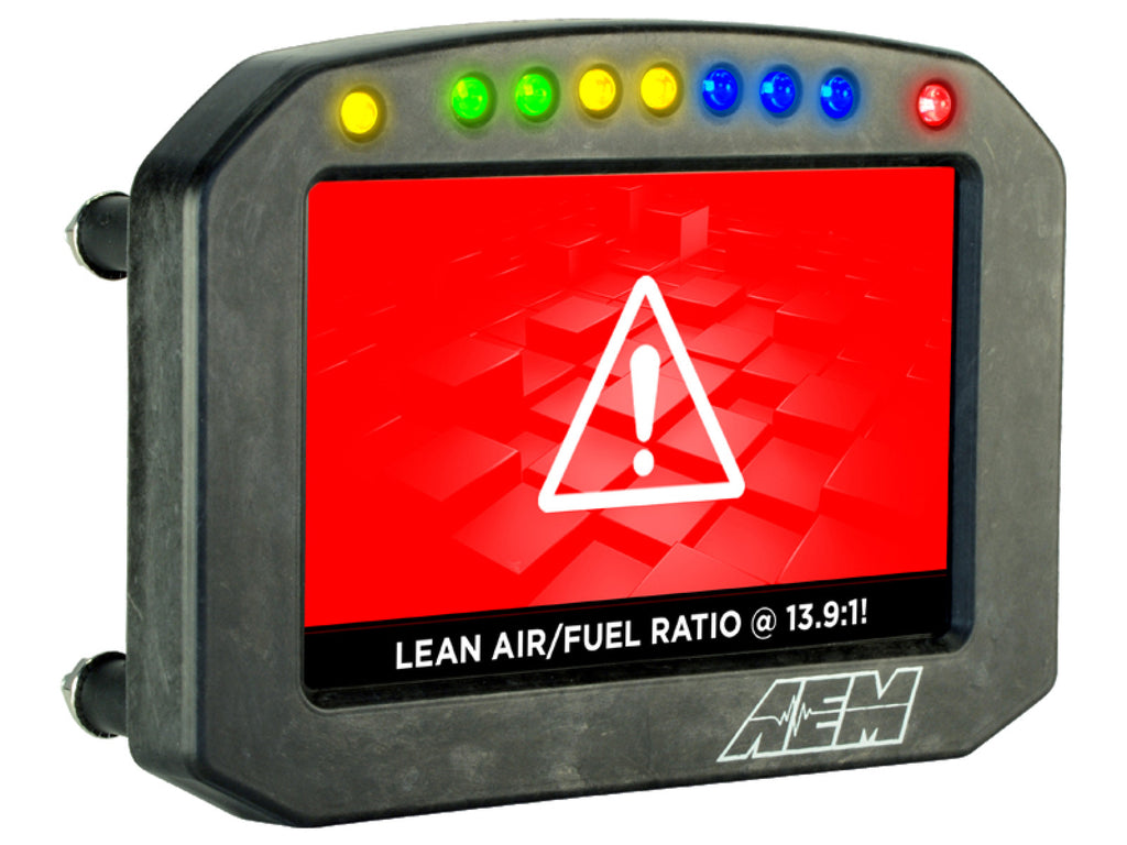 AEM CD-5 Carbon Flat Panel Digital Racing Dash Display - Non-Logging / Non-GPS