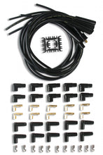 Load image into Gallery viewer, ACCEL Spark Plug Wire Set- 8mm - Black Wire with Black Straight Boots