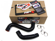 Load image into Gallery viewer, HPS Black Reinforced Silicone Radiator Hose Kit Coolant for Subaru 01-07 WRX / STI