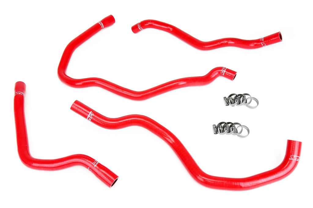 HPS Red Silicone Heater Hose Kit for 2001-2005 BMW 330Xi 3.0L M52TU/M54 (E46)