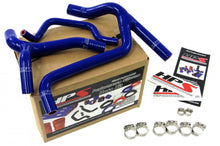 Load image into Gallery viewer, HPS Blue Reinforced Silicone Radiator Hose Kit Coolant for Kawasaki 10-12 KX450F