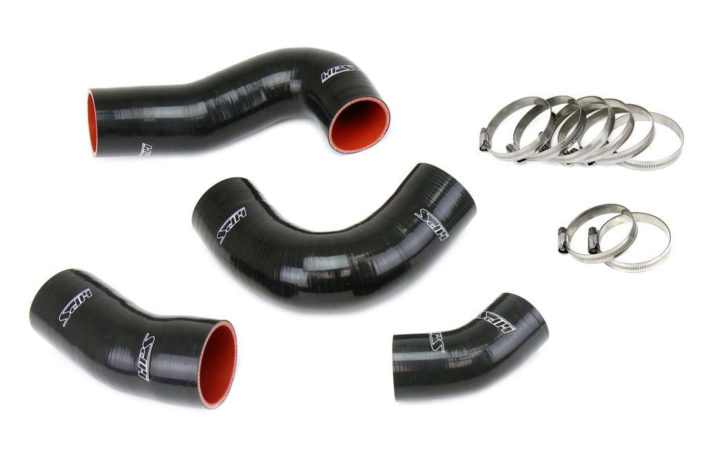 HPS Black Silicone Intercooler Hose Kit for 2019-2020 Volkswagen GTI 2.0L Turbo