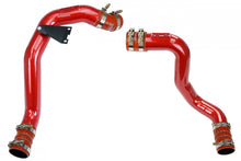 Load image into Gallery viewer, HPS Red Hot Cold Side Charge Pipe with Intercooler Turbo Boots Kit 17-105R-1