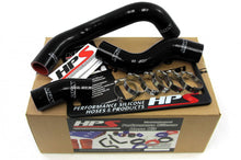 Load image into Gallery viewer, HPS Black Reinforced Silicone Radiator Hose Kit Coolant for Scion 13-16 FRS