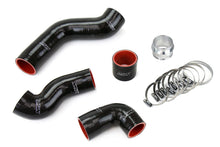 Load image into Gallery viewer, HPS Black Reinforced Silicone Intercooler Hose Kit for Volkswagen 99-06 Golf GTI MK4 1.8T Turbo AWP