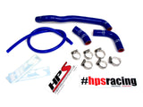 HPS Blue Reinforced Silicone Radiator Hose Kit for Suzuki 00-08 DRZ400S DRZ400SM