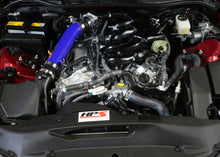 Load image into Gallery viewer, HPS Blue Shortram Post MAF Air Intake Pipe Cool Short Ram SRI 27-560BL