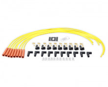 Load image into Gallery viewer, ACCEL Spark Plug Wire Set - 8mm - Yellow with Orange Straight Boots ACC-14038