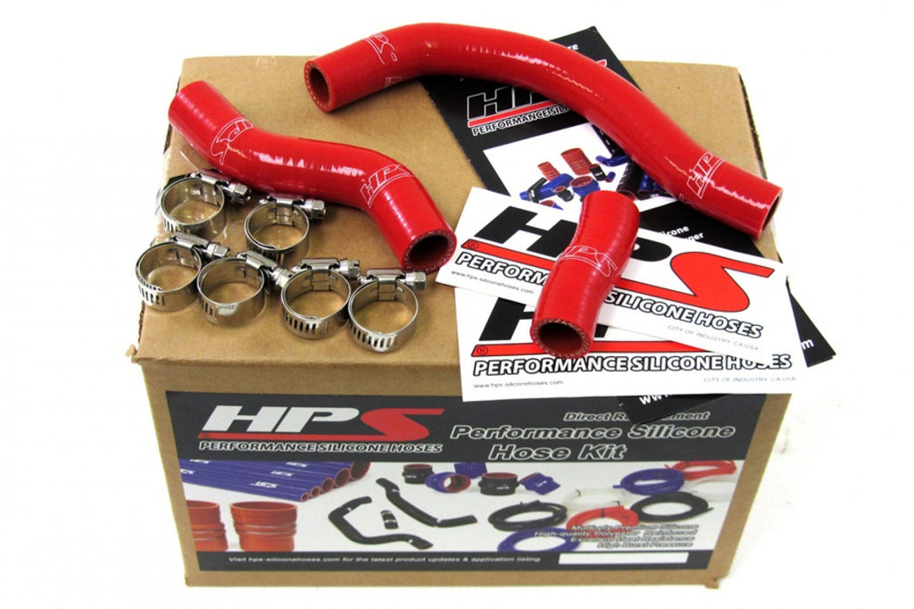 HPS Red Reinforced Silicone Radiator Hose Kit Coolant for KTM 11-12 450SXF