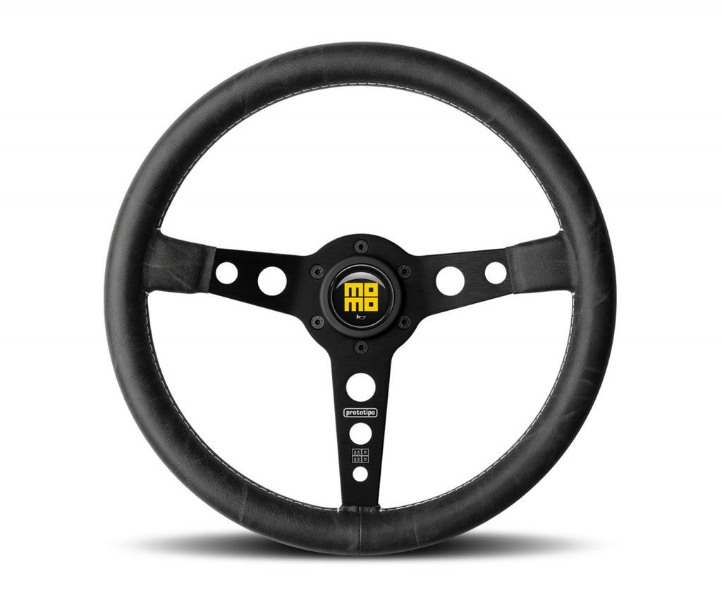 MOMO Prototipo Steering Wheel Black Spokes