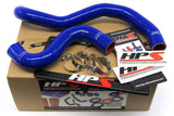 HPS Nissan 09-13 GTR High Temp Reinforced Silicone Radiator Hose Kit Coolant OEM Replacement - Blue