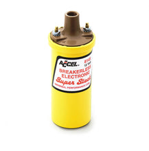 Load image into Gallery viewer, ACCEL Ignition Coil - SuperStock - Breakerless Electronic Coil - Yellow