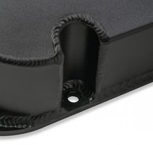 Load image into Gallery viewer, Holley GM Licensed Valve Cover - Track Series  - BBC - Fabricated Aluminum - Short Bolt - Black