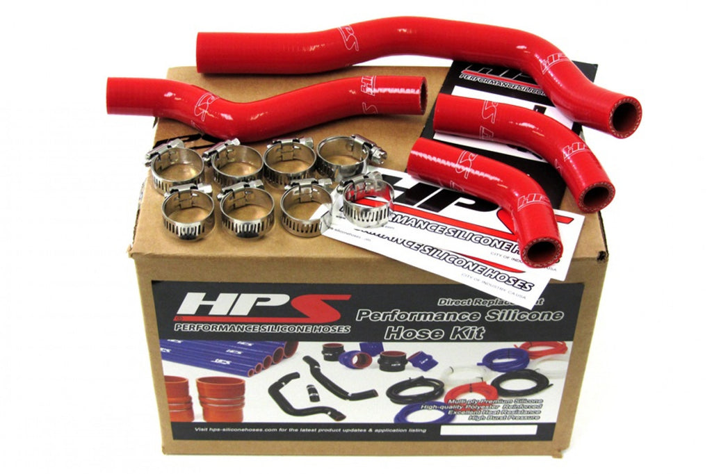 HPS Red Reinforced Silicone Radiator Hose Kit Coolant for Honda 05-09 CRF450X