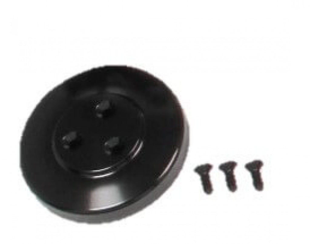 Holley SD7 Compressor Pulley Cover Black