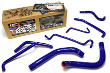 Load image into Gallery viewer, HPS Ford 11-14 Mustang 3.7L V6 High Temp Reinforced Silicone Radiator and Heater Hose Kit Coolant OEM Replacement - Blue