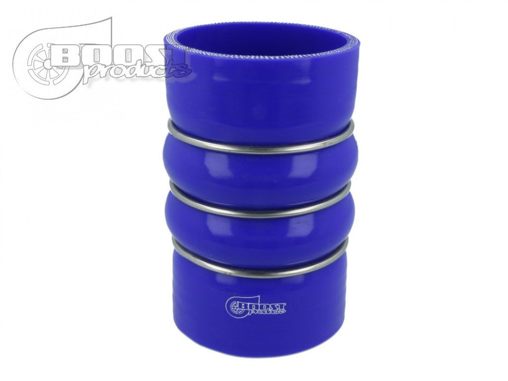 BOOST Products Silicone Coupler with Double Hump, 2-3/8" ID, Blue