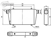 Load image into Gallery viewer, BOOST Products Competition Intercooler 650HP 18&quot; x 12&quot; x 3&quot; with 2.5&quot; I/O OD