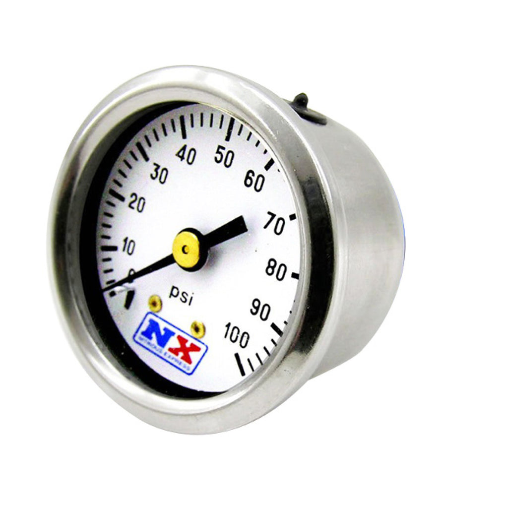 Nitrous Express Fuel Pressure Gauge (0-100 Psi)