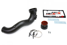 Load image into Gallery viewer, HPS Black intercooler intake charge pipe n55 17-107WB-1