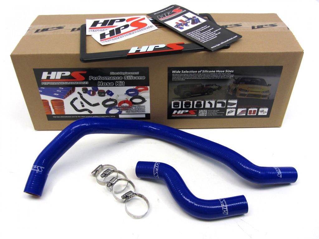 HPS Blue Reinforced Silicone Radiator Hose Kit Coolant for Honda 93-97 Del Sol SOHC D15 D16