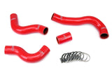 HPS Red Reinforced Silicone Radiator Hose Kit Coolant for Nissan 84-89 300ZX 3.0L V6 Turbo / NA