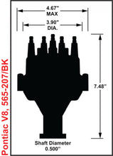 Load image into Gallery viewer, Holley EFI Dual Sync Pontiac Distributor