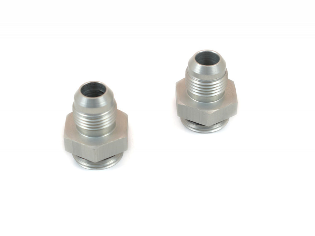 Canton 23-465A Adapter Fitting Aluminum O-Ring -12 AN Port -10 Male AN 2 Pack