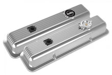 Load image into Gallery viewer, Holley Valve Covers - Muscle Series - Finned - SBC - Polished