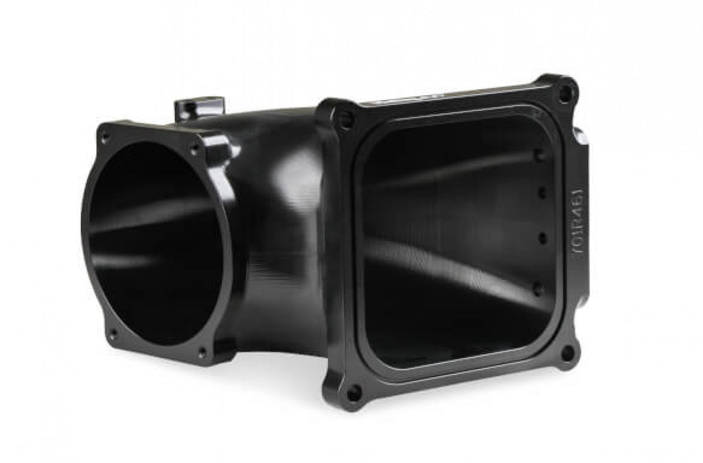 Holley EFI Billet 4500 EFI Throttle Body Intake Elbow-Ls- Black Finish