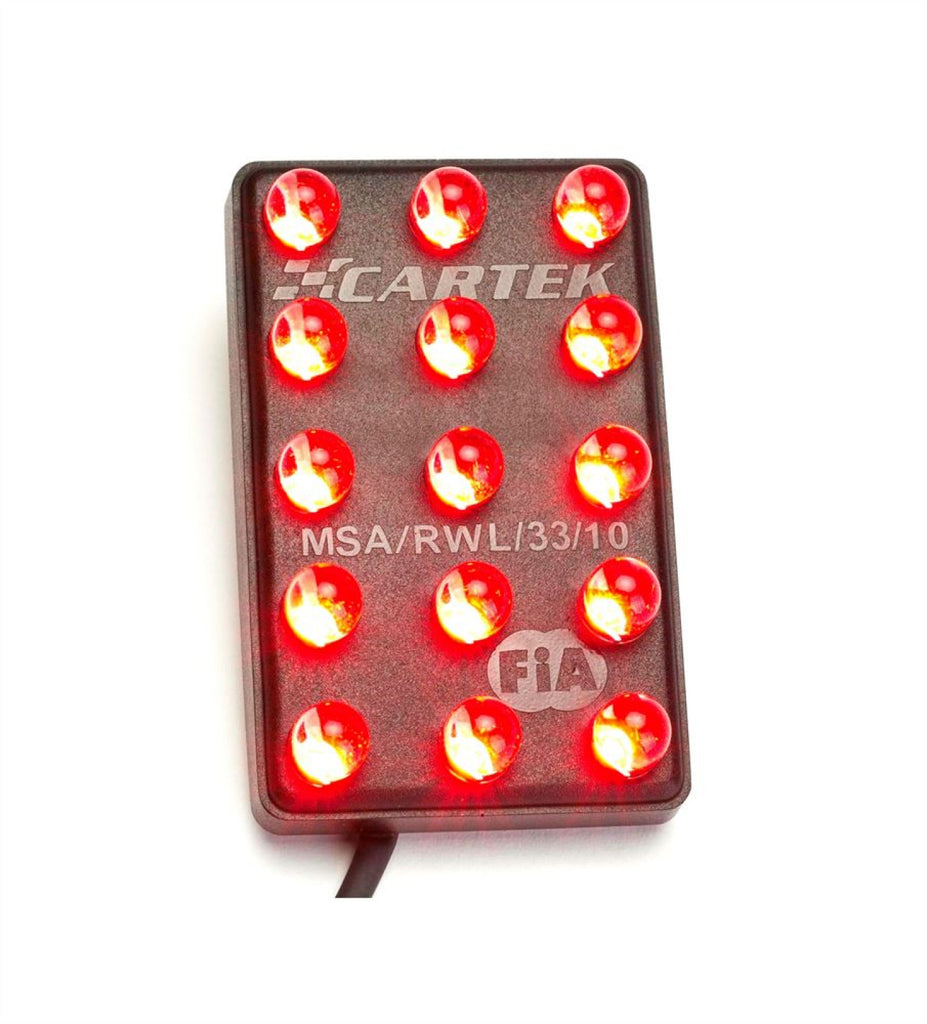 Cartek FIA F3 Multi-Mode Rain Light Vertical Mount