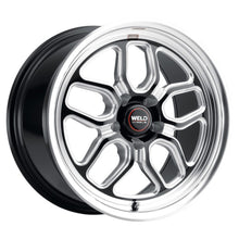 Load image into Gallery viewer, WELD Street Performance 18x10 Laguna Drag 5x120.65 ET30 BS6.7 Gloss BLK MIL DIA 78.1 Wheel