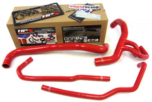 Load image into Gallery viewer, HPS Red Reinforced Silicone Radiator Hose Kit Coolant for Ford 10-13 F150 SVT Raptor 6.2L V8
