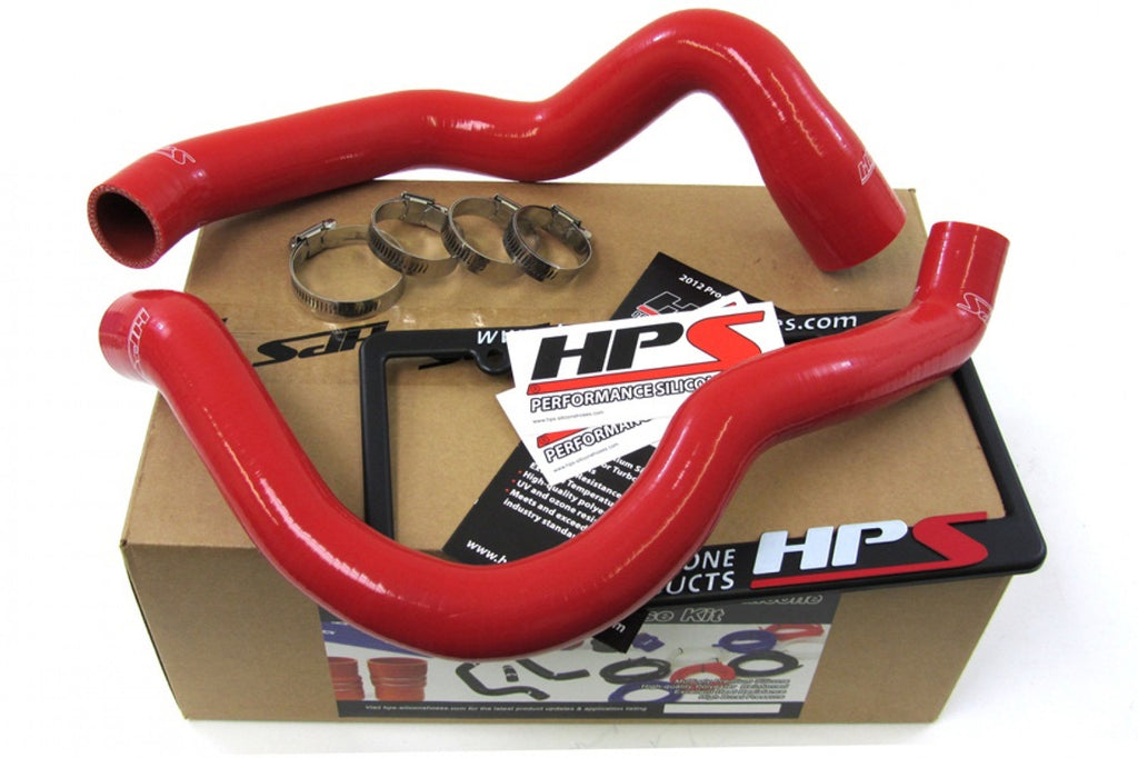 HPS Red Reinforced Silicone Radiator Hose Kit Coolant for Jeep 91-01 Cherokee XJ 4.0L