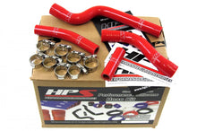 Load image into Gallery viewer, HPS Red Reinforced Silicone Radiator Hose Kit Coolant for Yamaha 07-09 YZ250F