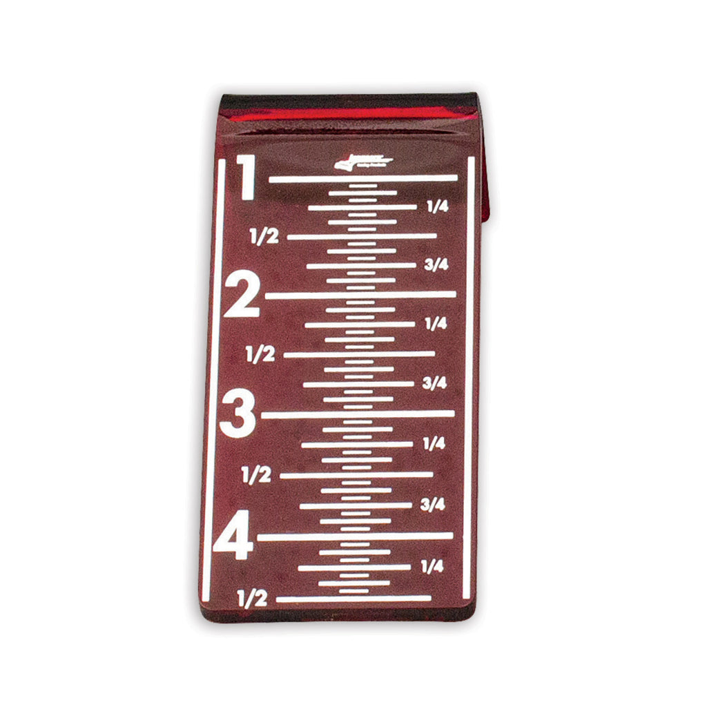 Longacre Laser Chassis Height Checker Target Only - 1" - 4-1/2"