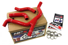 Load image into Gallery viewer, HPS Red Reinforced Silicone Radiator Hose Kit Coolant for Suzuki 07-09 RMZ250