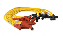 Load image into Gallery viewer, ACCEL Spark Plug Wire Set - 8mm - Custom with Graphite Core - Yellow with HEI Stock Style Boots