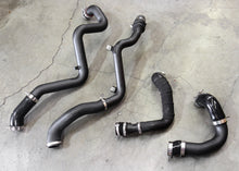 Load image into Gallery viewer, HPS Black Intercooler Hot Charge Pipe and Cold Side 16-18 Ford Focus RS 2.3L Turbo