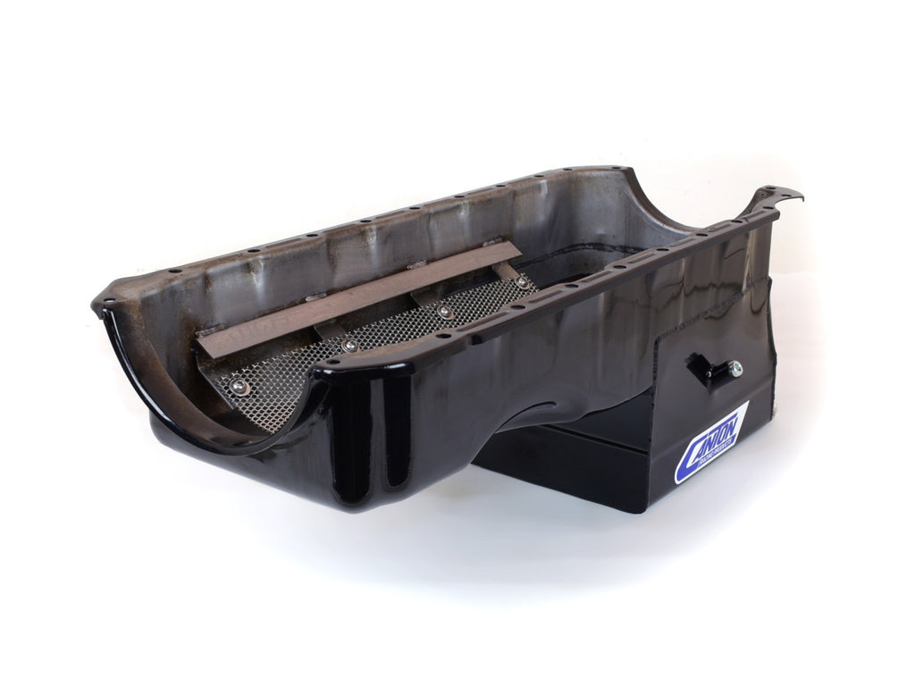 Canton 13-330BLK Oil Pan Big Block Chevy Drag Race Pan For Mark 4 Blocks