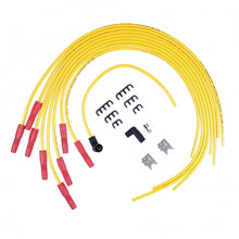 Load image into Gallery viewer, ACCEL Spark Plug Wire Set - 8.8mm - Spiral Suppression Wire - Universal Set with Vari-Angle Boots - Yellow